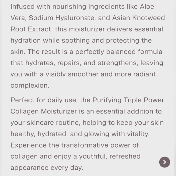 DERMALACTIVES Purifying Triple Power Collagen Moisturizer - Picture 5 of 13